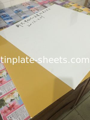 BA-gegalvaniseerde tinplatenplaten met 2,8/2,8 of 2,8/5,6 tincoating 1,5-1,85 MT Gewicht per verpakking