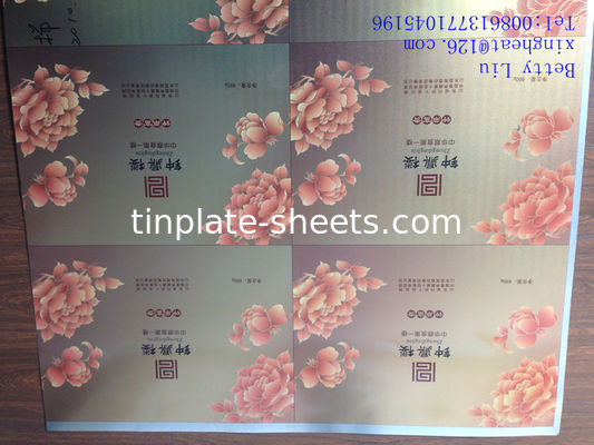 Niet-roestende 600 mm-1160 mm gedrukte tinplateplaten