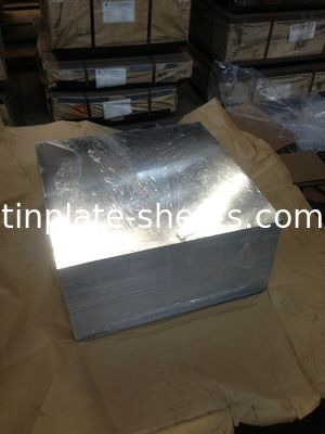 Blokken van tin voor verpakkingsblikken JIS G3303 EN10202 Standard T3 T4 T5 DR8 STONE FINISH Elektrolytische blokken van tin