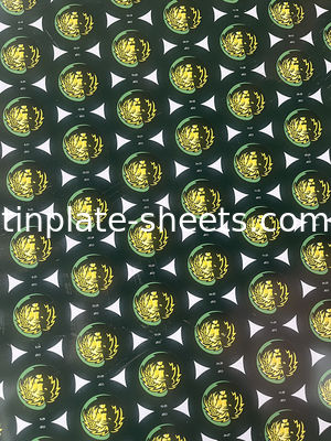 Chroomcoating Printed Tin Free Steel Sheet Op maat gemaakte ontwerp