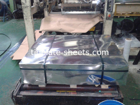 1.1/1.1 tot en met 5.6/5.6 Tin Coating Tinplate Sheets Bright Stone Silver of Matt Finish