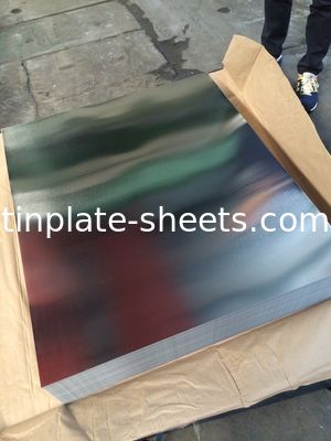 1.1/1.1 tot en met 5.6/5.6 Tin Coating Tinplate Sheets Bright Stone Silver of Matt Finish