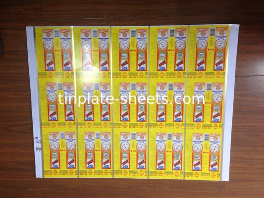 Elektrolytische tinplaten met 1.1/1.1 2.2/2.2 2.8/2.8 5.6/5.6 2.0/2.0 2.8/5.6 Opties voor tincoating