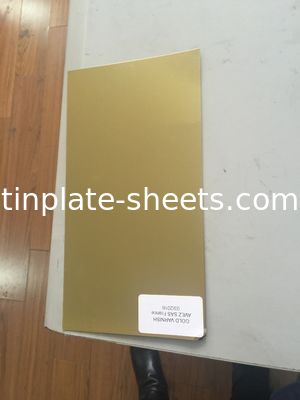 Concurrerende tinplate spoel voor voedsel en dranken blik 2.0/2.0 2.8/5.6 Tin coating en Bright Stone Silver Matt oppervlakte afwerking