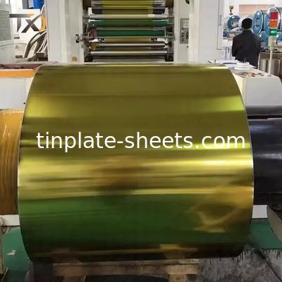 Gepersonaliseerde kleur MR SPCC Tinplate Plaat Printed Corrosion Proof 2.0/2.0 2.8/2.8