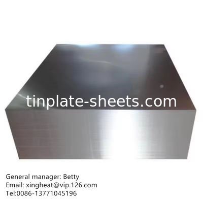 Helder/Stone/Silver/Mat Tinplate Platen Tin geplatteerd staal voor corrosiebestendigheid en hoge vormbaarheid