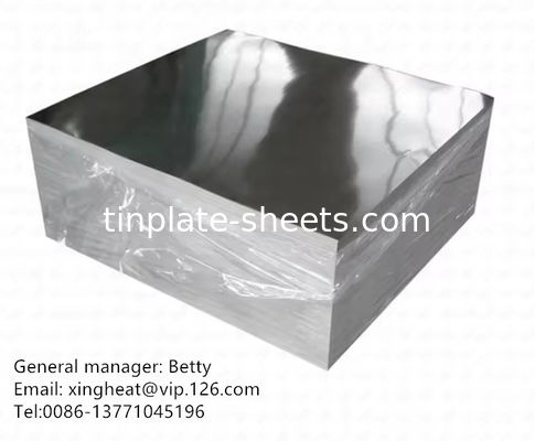 Blokplaat spoel voor Blokplaat met MR en SPCC materiaal BA Annealing en Bright Stone Zilver en Matt oppervlakte afwerking