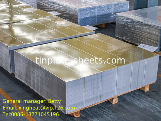1.1/1.1 2.2/2.2 2.8/2.8 5.6/5.6 2.0/2.0 2.8/5.6 Opties voor tincoating voor gedrukte tinplate