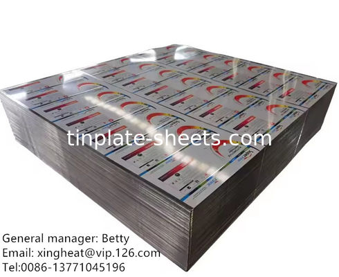 Zilver/Mat Finished Tin Plate Plaat Metal 600mm-1160mm Snijlengte