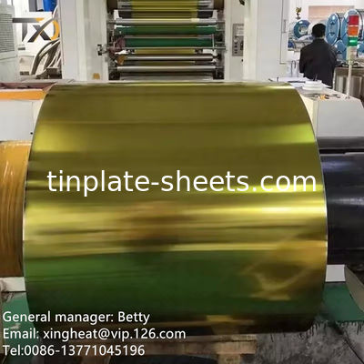 BA Verzilvering van elektrolytische tinplate voor tinplateplaten met tincoating 1.1/1.1 2.2/2.2 2.8/2.8 5.6/5.6 2.0/2.0 2.8/5.6