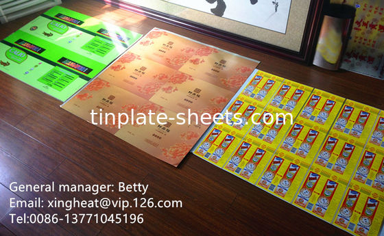Verlakte tinplate T4