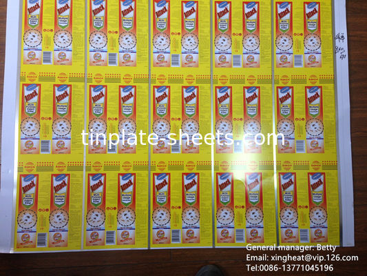 BA T3 T5 T4 Blatplaatplaat spoel EN10202 JIS G3303 Blatplaat voor voedselblikken