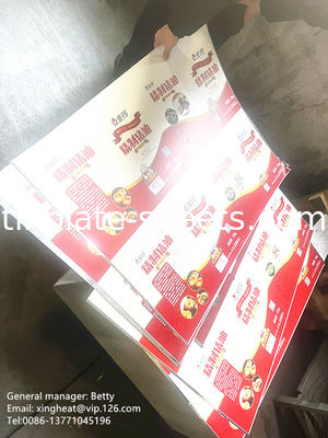 T2-T5 Tempered Tinplate Sheets DR8 DR7.5 en DR9 Voor verschillende toepassingen