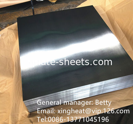 MR Tin-free Steel Sheet glad oppervlak Afgerond Uitstekende lasbaarheid