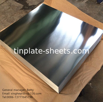 Chroomcoating Tin Free Steel Sheet 0,17 mm - 0,48 mm Op maat
