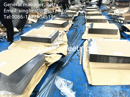 Persoonlijke afdrukken T2 - T5 Tin-free Steel Chromium Coating Type