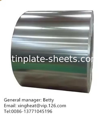 508 mm of 420 mm ID Tin Free Steel Coil Chroomcoated Roestvast