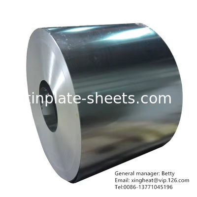 ETP Tinplate Tin Coated Steel 0,13 mm-0,49 mm Dikte 2,8/2,8 T3 T4 T5 DR8