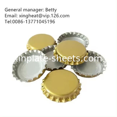 Blokken van tinplate voor chemische en voedingsmiddelenblikken met helder steen zilver en matte oppervlakte afwerking