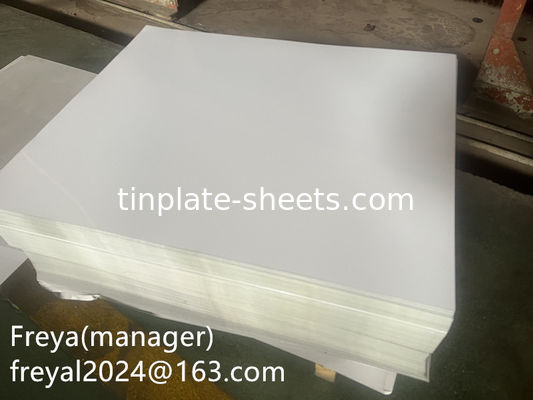 T2-T5 en DR8-DR9 Tinplate Platen Verschillende temperatuuropties voor verschillende toepassingen