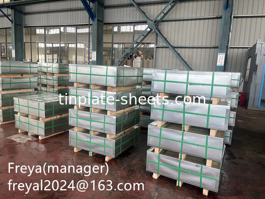 T2-T5 en DR8-DR9 Tinplate Platen Verschillende temperatuuropties voor verschillende toepassingen