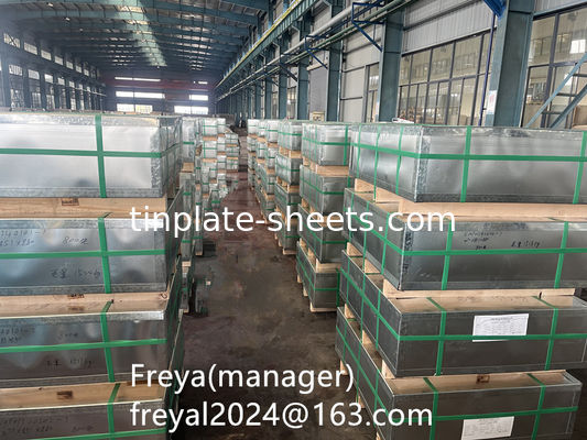 T2-T5 en DR8-DR9 Tinplate Platen Verschillende temperatuuropties voor verschillende toepassingen