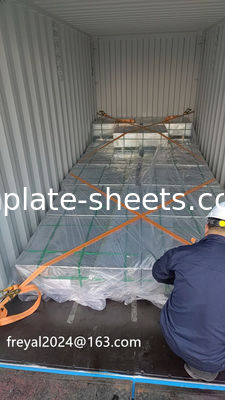 p aan te passen "justify" Printed Tinplate voor de verpakkingsindustrie Op maat gemaakte dikte en afmetingen Verscheidene coatings opties in