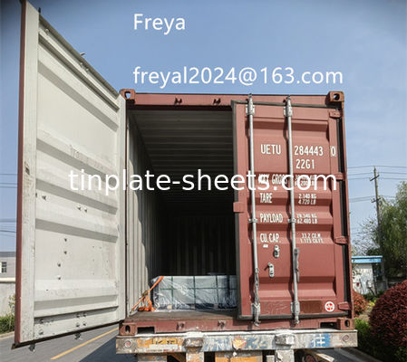 JIS G3303 EN10202- en ASTM624-conforme tinplaten voor chemische en voedingsmiddelenblikjes