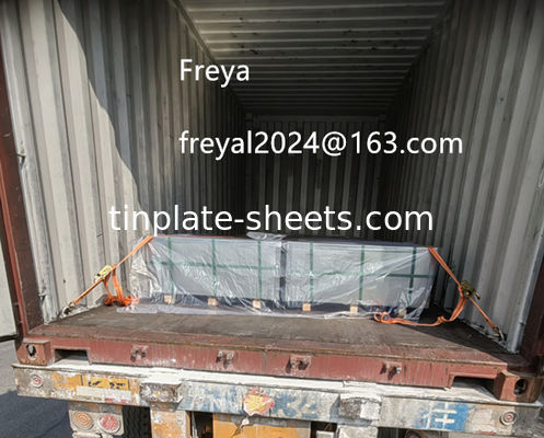 MR/SPCC Spiraal van tinplate voor metalen verpakkingen met 2.2/2.2 2.8/2.8 5.6/5.6 tincoating en JIS G3303 EN10202 ASTM624 standaard