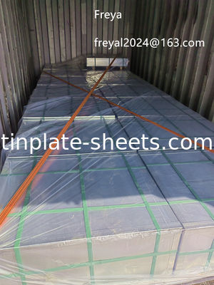 T2-T5 Tempered Tinplate Sheets DR8 DR7.5 en DR9 Voor verschillende toepassingen