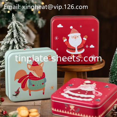 6 Kleurenprinten Tinplate Plaat voor het maken van koekjes Kan roest voorkomen T4 T5