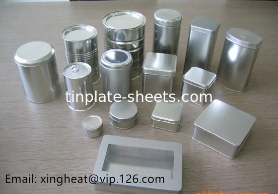 Aanpasbaar gedrukt tinplateplaat met helder/steen/zilver/matte afwerking 600-986 mm Breedte 1.5-1.85 MT Gewicht per verpakking