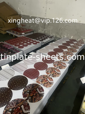 T2.5 T3 T4 T5 DR7 DR8 DR9 Printed Tinplate EN10202 Norm 2.0/2.0 Voor voedselblikjes