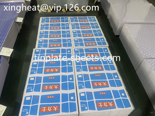 Steenmat Finished T4 T5 Elektrolytisch met chroom bekleed staalplaat Recyclebaar T3 T4 T5