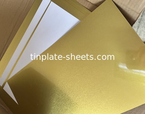 1.1/1.1 tot en met 5.6/5.6 Tincoating Tinplate sheets for chemical and food cans with bright surface finish