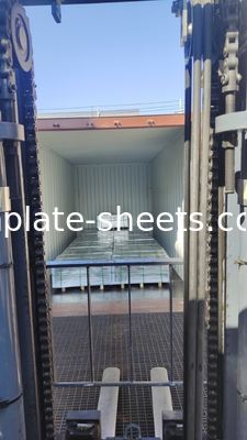 Elektrolytische tinplaat voor tinplaatplaat met helder steen zilver mat oppervlak afwerking MR en SPCC materiaal
