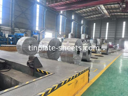 Elektrolytische blikplaten in verschillende diktes en breedtes MR en SPCC materiaal 600-986 mm Breedte 600-1160 mm Snijlengte