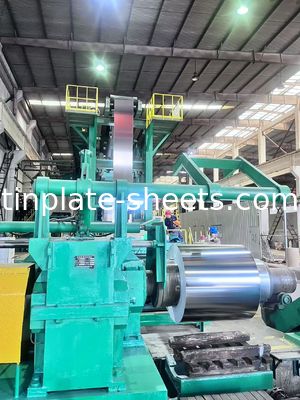 Elektrolytische blikplaten in verschillende diktes en breedtes MR en SPCC materiaal 600-986 mm Breedte 600-1160 mm Snijlengte