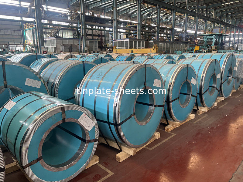 goede kwaliteit tinplate spoel 0,15 mm-0,49 mm Dikte 2,8/2,8 2,0/2,0 tin coating T2,5 T4 T5 steen afwerking helder afwerking