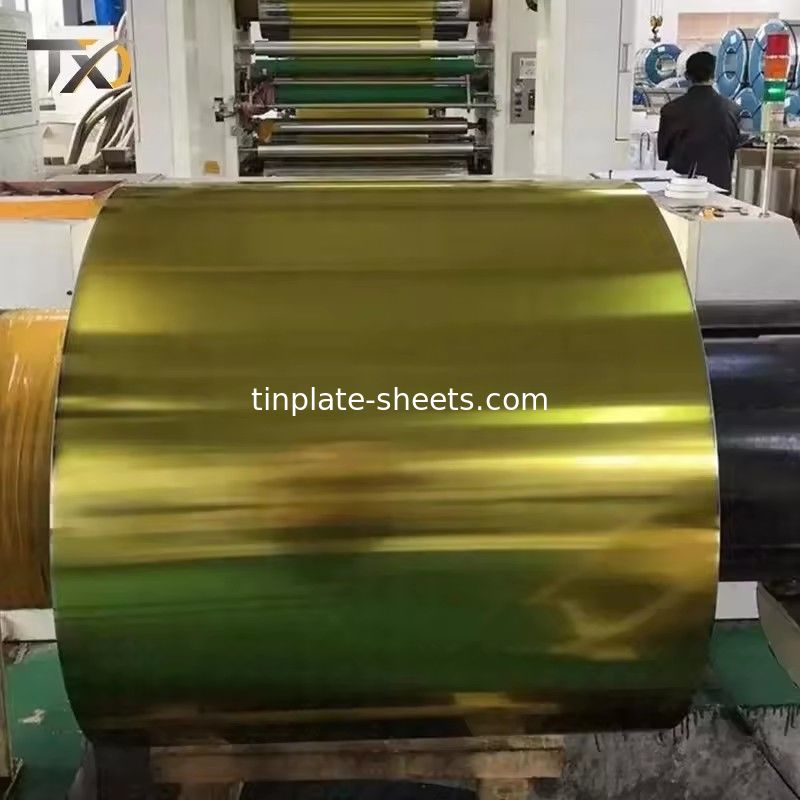 Gepersonaliseerde kleur MR SPCC Tinplate Plaat Printed Corrosion Proof 2.0/2.0 2.8/2.8