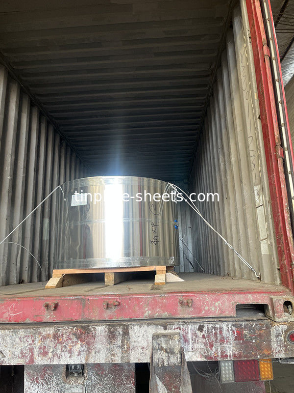 OEM ODM-service Tinplate Coil 512mm-986mm Breedte Hoge prestaties 1.1/1.1 2.0/2.0