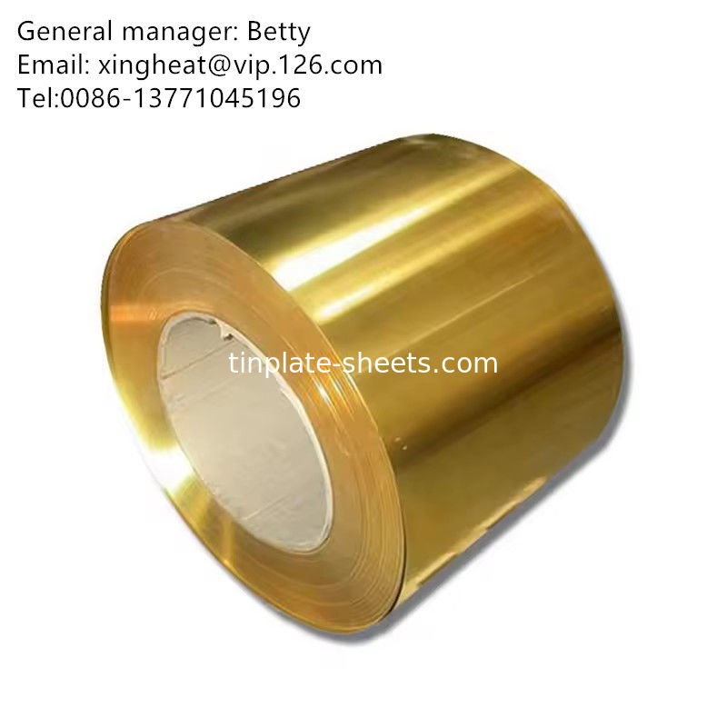 De perfecte keuze voor uw industriële behoeften 0.15-0.49mm Dikte 600mm-986mm Breedte T2-T5 Temperatuur