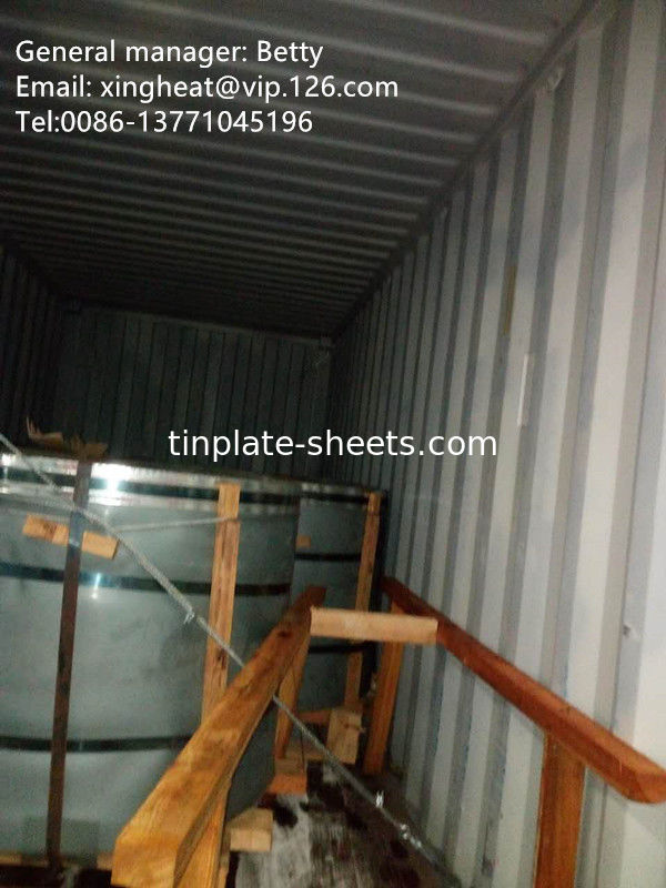 T2-T5 Tempered Tinplate Sheets DR8 DR7.5 en DR9 Voor verschillende toepassingen