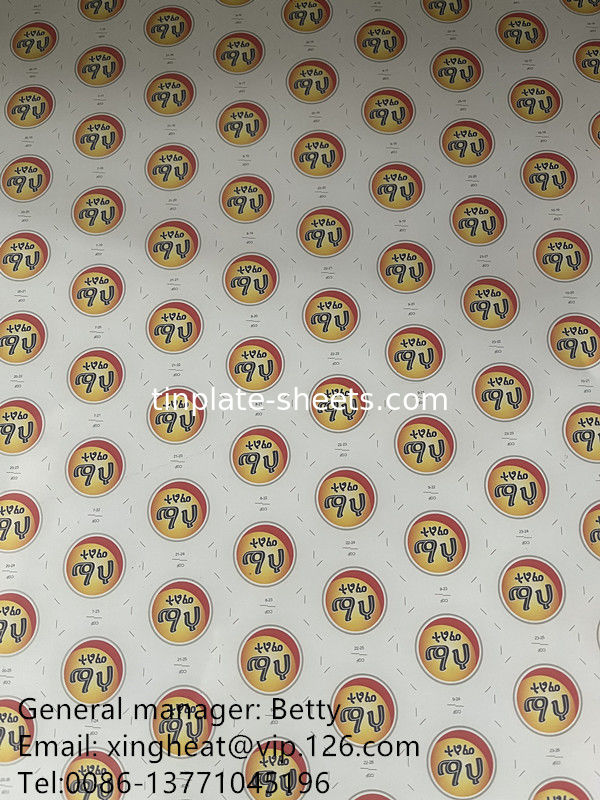 Elektrolytische tinplate tincoating 2.8/2.8 1.1/1.1 T2.5 T4 T5 DR8 DR9