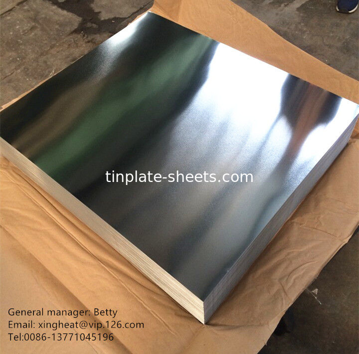 Breedte 600 mm - 907 mm Tfs Tin-free staal met steen oppervlak afgewerkt voor kroon caps JIS G3315 T3
