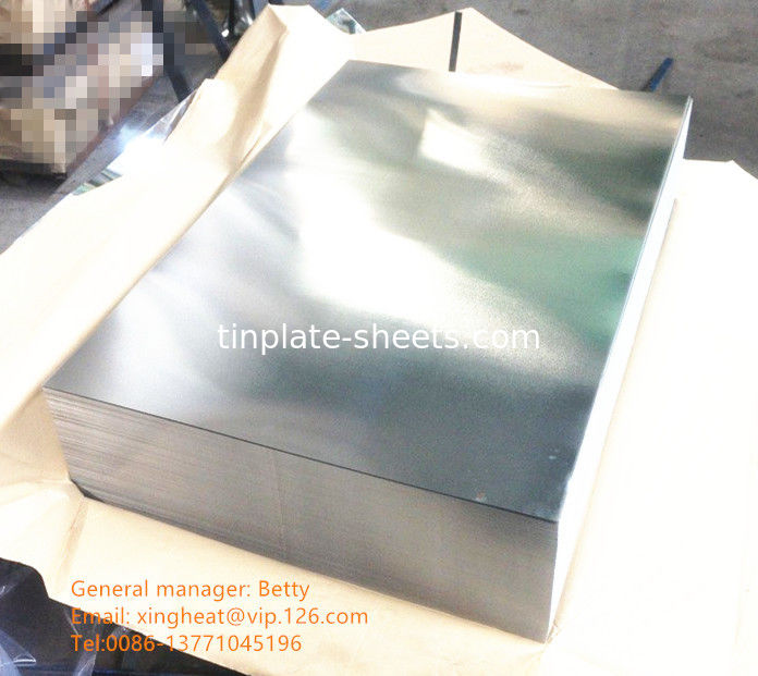 Veelzijdige tinplate plaat Bright Stone zilver of mat afwerking voor verschillende toepassingen