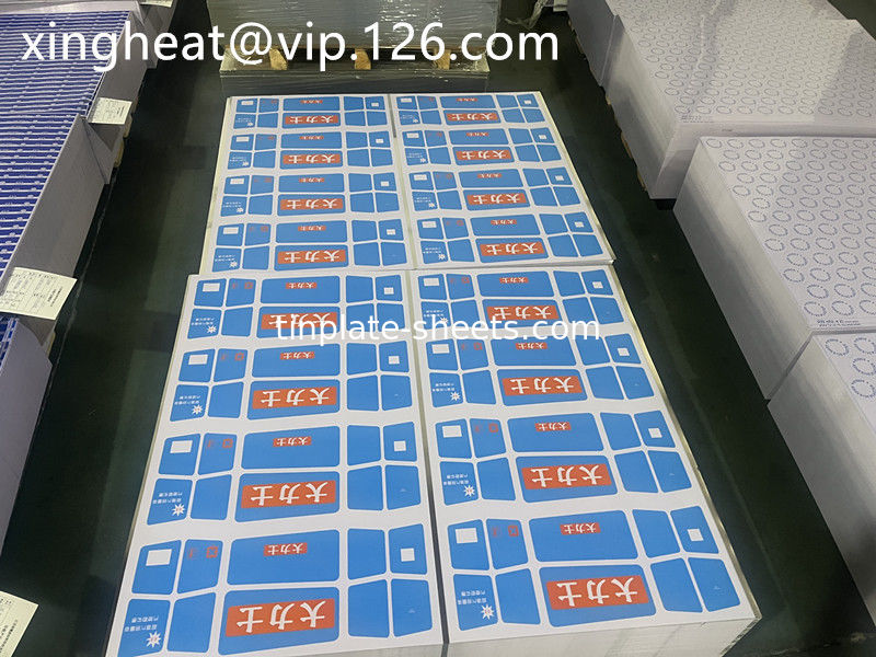 1.1/1.1 2.2/2.2 2.8/2.8 5.6/5.6 2.0/2.0 en 2.8/5.6 Binnenkleding van tinplaten voor chemische en voedingsmiddelenblikken