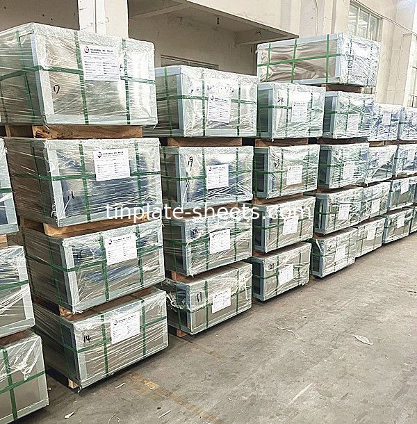 Corrosiebestendige tinplaten voor blikken Helder steen Zilver en mat Finishen zeer vormbaar