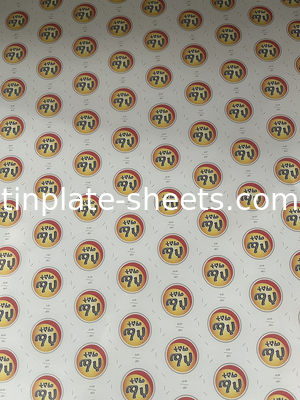 Elektrolytische tinplaten voor chemische en voedingsmiddelenblikjes 0,15-0,49 mm Dikte 600-986 mm Breedte T2-T5 Temperatuur BA Reiniging