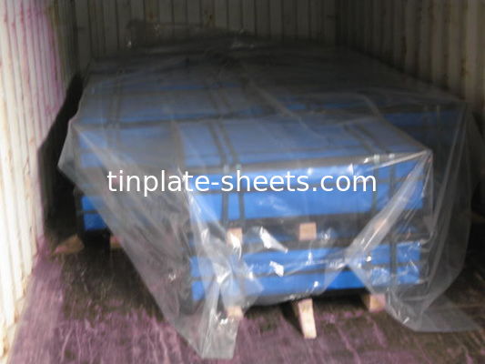 Blokken voor verpakkingsdozen, blikjes voor voedsel, blikjes JIS G3303 STANDARD T4 T3 DR8 STONE FINISH Elektrolytische blokken